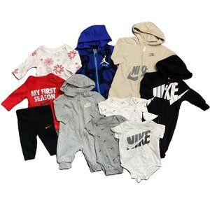 Nike 10 Piece Lot, Size 3 Months EUC